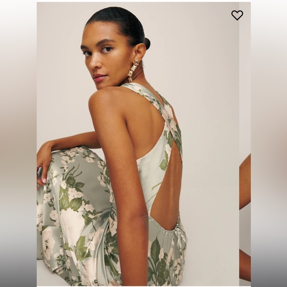 Reformation Anaiis Silk Dress - Picture 4 of 11